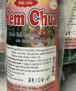 Đặc Sản Nem Chua - 200g: Hương Vị Độc Đáo Từ Miền Trung Việt Nam